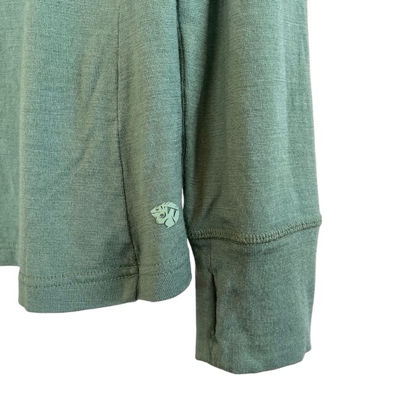 Iguana Men’s Wool Blend Baselayer 1/4 Zip Pullover Shirt Casual Outdoor Hiking - Picture 4 of 5